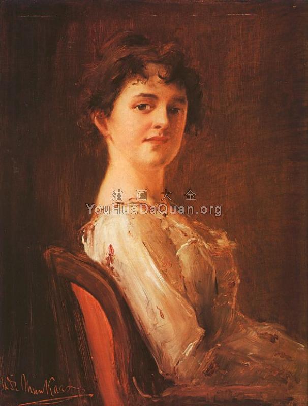 Portrait of a Woman - 米哈伊·穆卡西斯